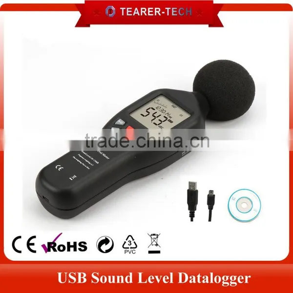 Digital SOUND NOISE LEVEL METER 30~130 dB Decibel DATA Logger USB CD Software (TL-200) Quality Choice photo-2