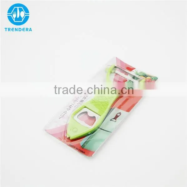 Cute Fish Shaped Bottle Opener With Peeler photo-4