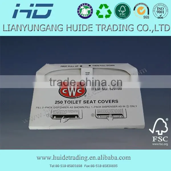 1/2 Fold Good Quality Paper Toilet Seat Cover