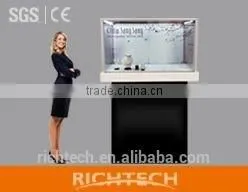 Richtech Transparent LCD Glass Display Cabinet With Video Advertising photo-4