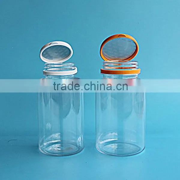 200ml Plastic Medicine Bottle With Tearing Lid Screw Cap,200cc Chewing Gum Bottle photo-4