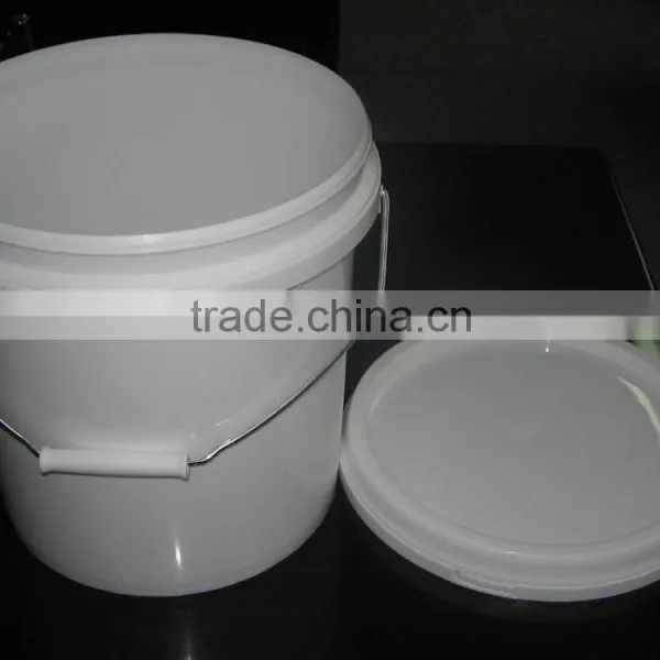 10L Plastic Pail Bucket With Lid and Handle in Good Quality photo-4