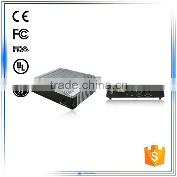 Intel Core i7-2710QE 2.1GHz Intel Core i5-2510E 2.5GHz 1*DVI 2*LAN 6*USB 2*COM fanless pc