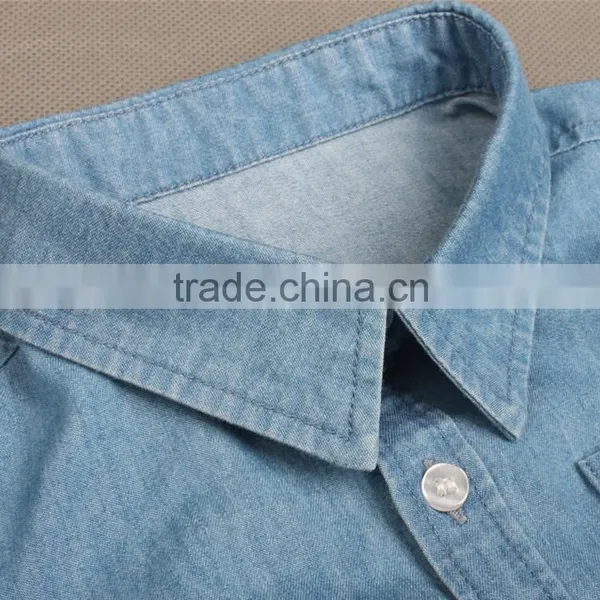 Basic Style Cowboys Cotton Casual Shirt photo-4