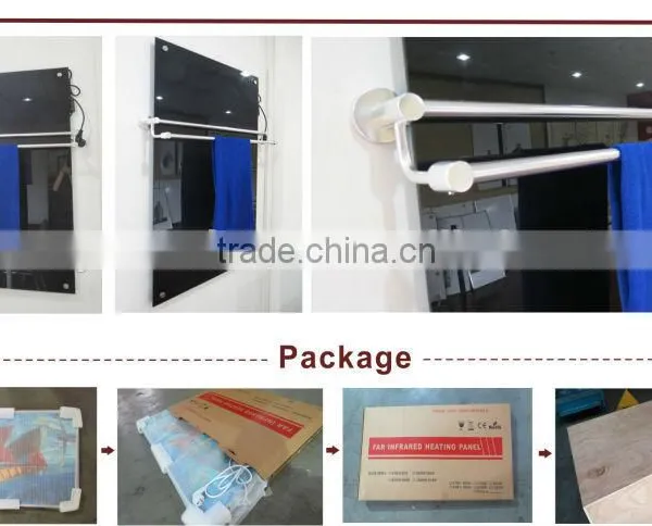 Electric With Touch Switch Crystal Glass Panel