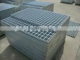 Galvanized annular steel grating flooring