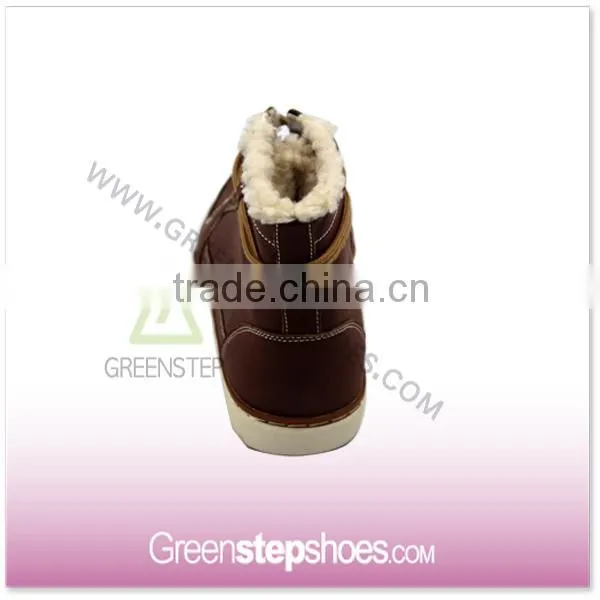 Fur Lining Boots New Style Men Winter Boots photo-4
