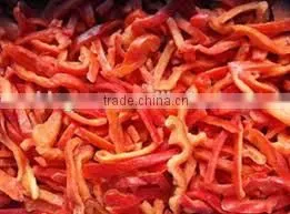 Supply Good Quality IQF Red Pepper Sliced With Best Price photo-3