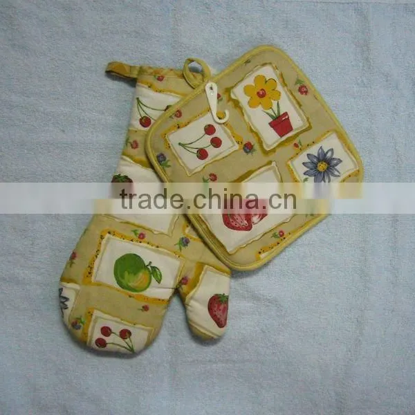 Mat Pad Protector Oven Mitt + Pot Holder Kitchen Houseware photo-4