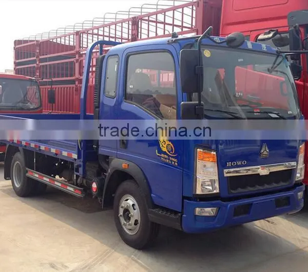 Sinotruk HOWO Lorry Truck 4x2 One and Half Row Light Cargo Truck for Sale photo-2