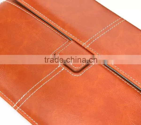 Universal Tablet Leather Pouch Case Leather Tablet Case Pouch 10inch Tablet Universal Leather Case photo-3