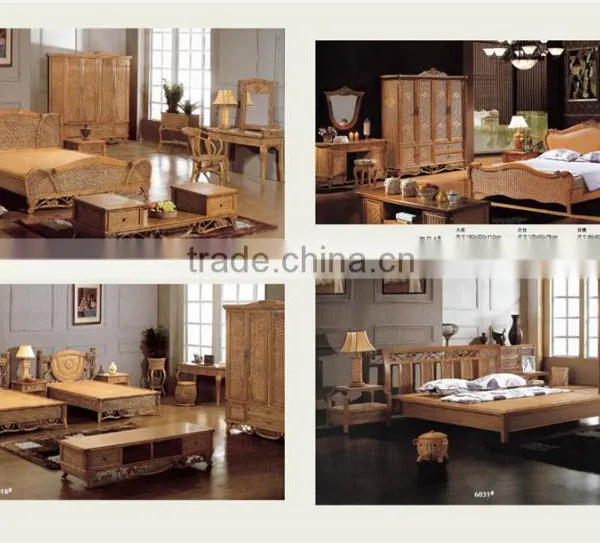 Wicker Furniture Home Bedroom Furniture Wicker Bed