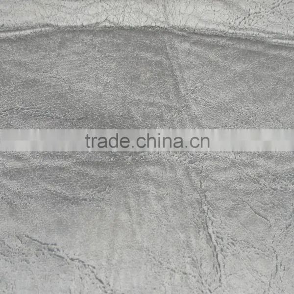 Embossed Suede Sofa Fabric/ Faux Elephant Suede Fabric/faux Leather Fabric Black photo-6