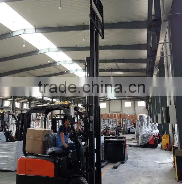 1500kg 3 Wheels Electric Forklift Truck Lifting Height 3600 mm photo-2