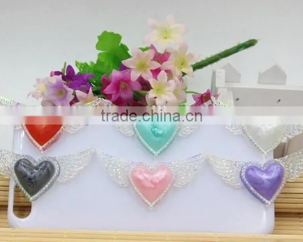 Flatback Resin Shining Butterflies for Hair Resin Cabochons Rein Crafts for Kids Hair Phone Accessaries photo-2