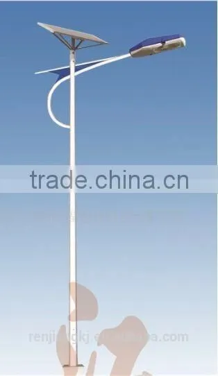 RJ Garden,street,park,pathway,highway Application 15w LED Lighting Solar pv Street Lamps With Pole