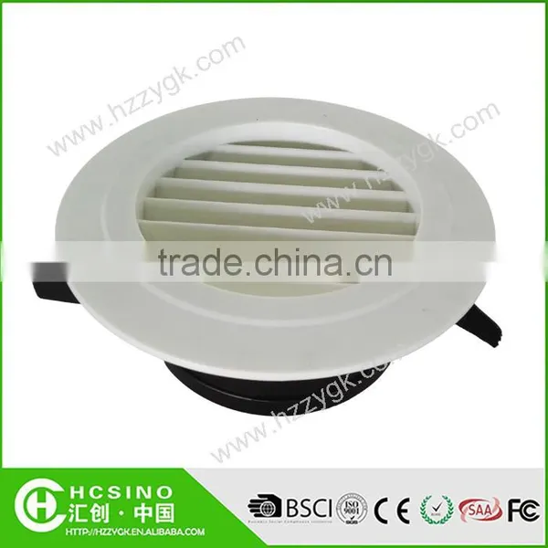 White Adjustable Plastic Linear Air Diffuser, HVAC Air Diffuser photo-4