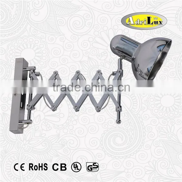 Foldable E27 60W Wall Sconce Lighting Fixture