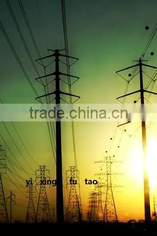 138kv,110kv,69kv Polygonal Galvanized Steel Pole photo-3