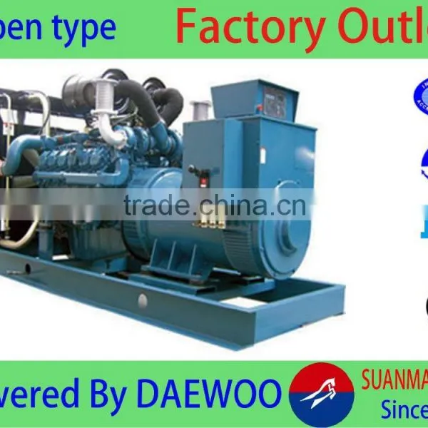 High Quality 140KW Emergency Diesel Generator With Water Cooled Doosan Daewoo Engine for Hotel