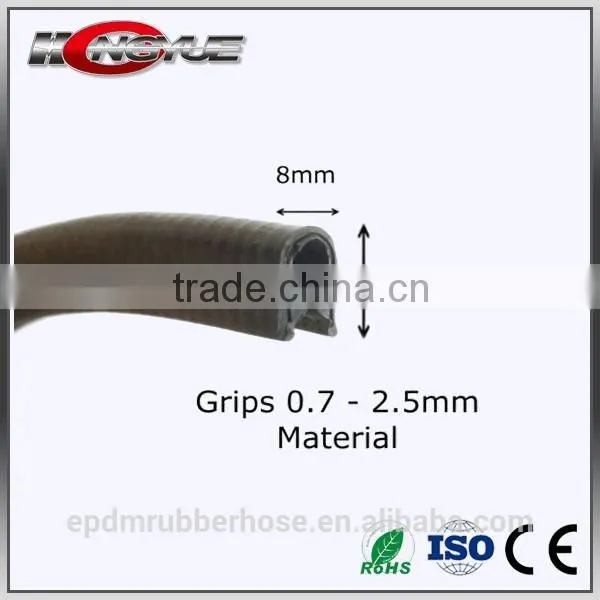 Various Extruded Rubber Sponge Seal Strip Aluminum Window Rubber Seal photo-2