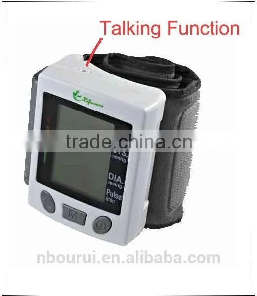 Speech Wrist-type Electronic Sphygmomanometer