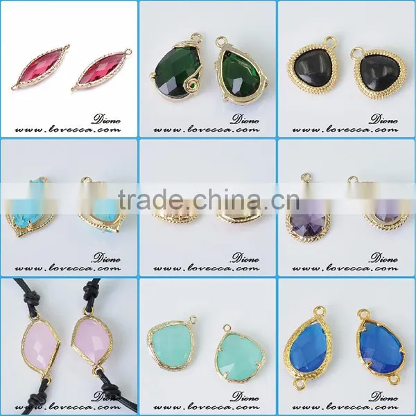 100pcs Puffy Blue Heart Acrylic Charm Pendants 13.85*14mm photo-6