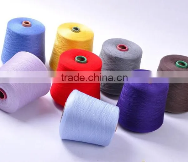 Poly-poly Core Spun Yarn Dyeing Machine 29/3 High Tenacity photo-3