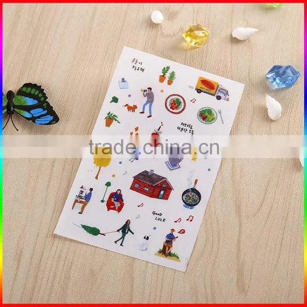 Full Color Printing Die Cut PVC Sticker for Children photo-2