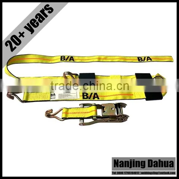Since 1993 9' Wheel Tie-Down C/w-Swivel J Hooks 3335lbs WLL photo-2