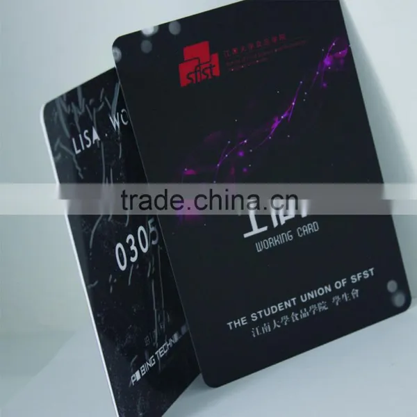 Frosted Transparent Clear Plastic PVC Business Card photo-6