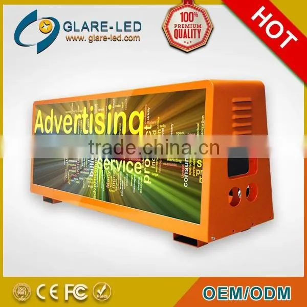 Led Taxi Display and Billboard Led Taxi /car Top Billboard/advertising Sign photo-3