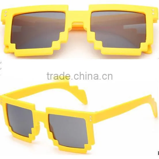 8-Bit Pixel Retro Novelty Gamer Geek Sunglasses photo-4