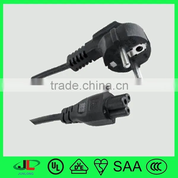 EU 2 Pin Schuko Plug European Electric Extension Cord for Sale photo-2