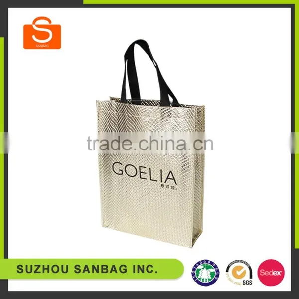 Shine Lamination Non Woven Bag for Shopping