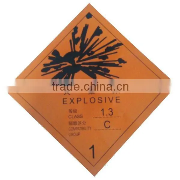 Transport Dangerous Goods,aluminium Danger Sign,danger Diamond Signs photo-2
