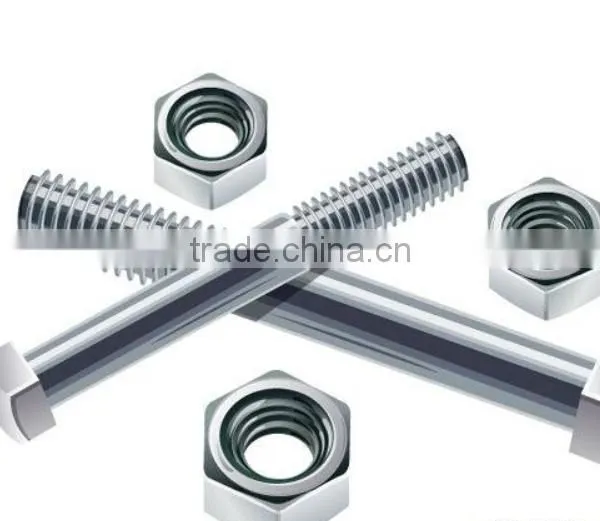 Hot Sale China Made High Strength Stainless Steel Hex Bolts& Nuts&screws photo-2
