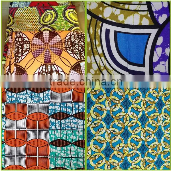 Hot Sale Chinese Whosale Wax Printed Cotton Fabric photo-2