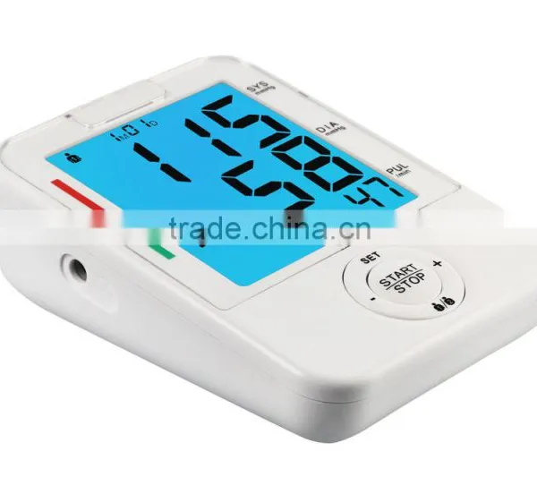 Large Size Blue Backlight Blood Pressure Monitor photo-3