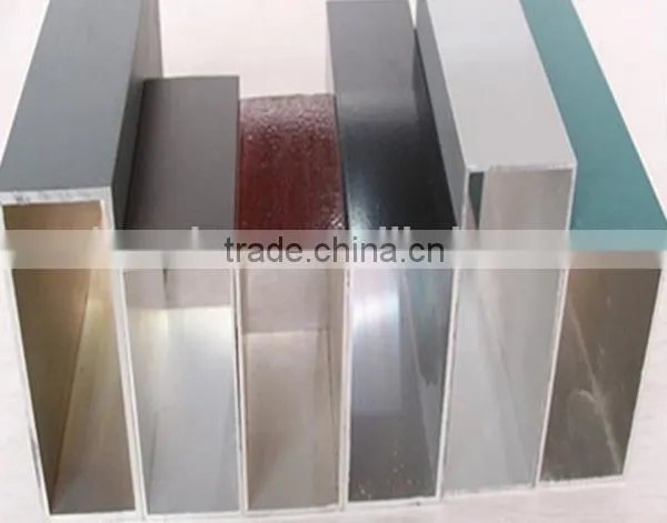 Aluminium Square Tubes With Different Colors and Sizes for Your Choice photo-2