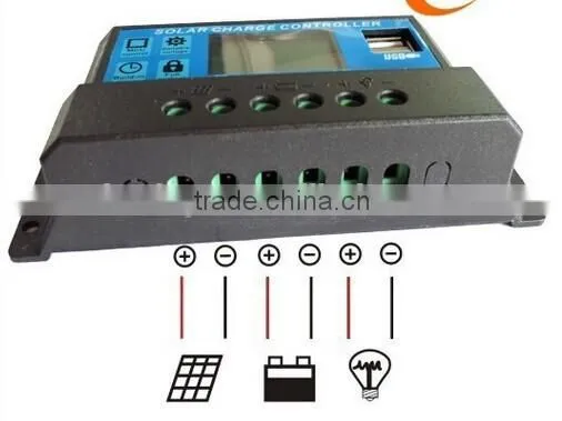 12V/24V 30A PWM Solar Charge Controller for Solar System photo-4