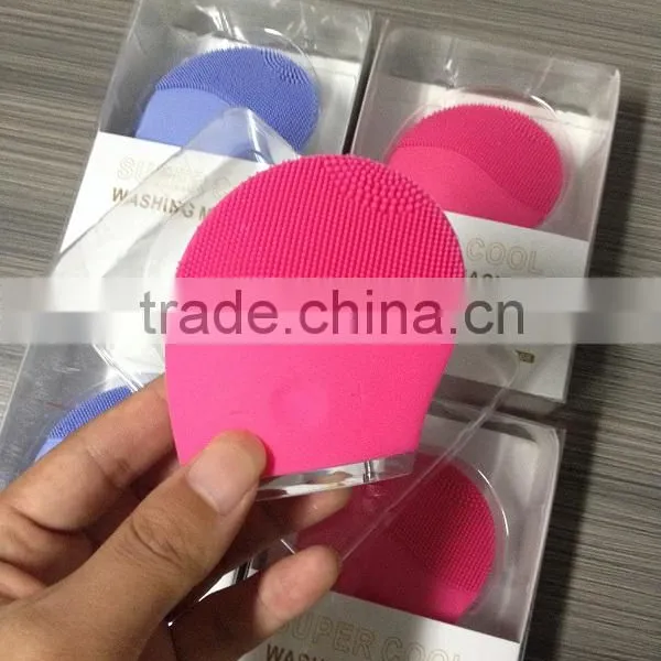 BPSK1068-facial Cleaning Brush With Silicone Bristles photo-3