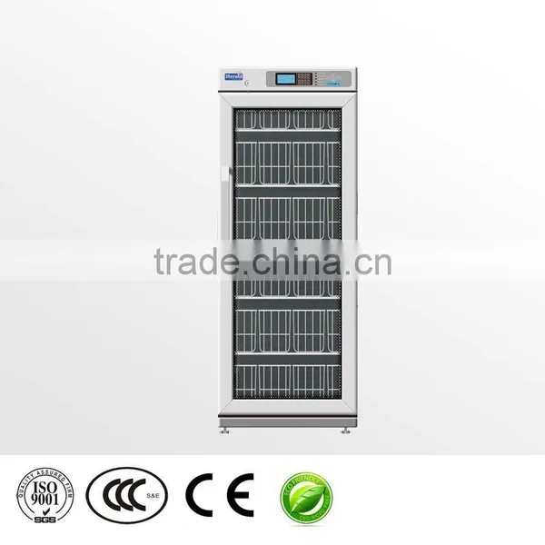 Hot sale 4 degree Blood Bank Refrigerator for blood stations ,hospitals and CDC