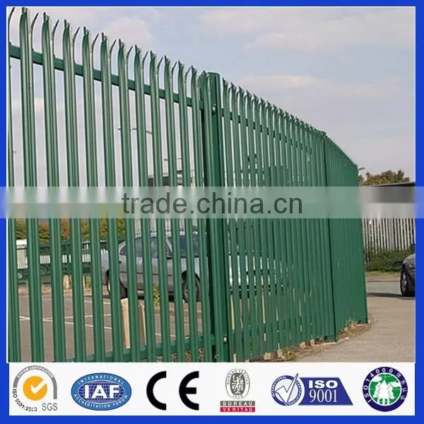 DM Powder Coated Anping Factory Price Steel Palisade Fence, Low Price Steel Palisade photo-5