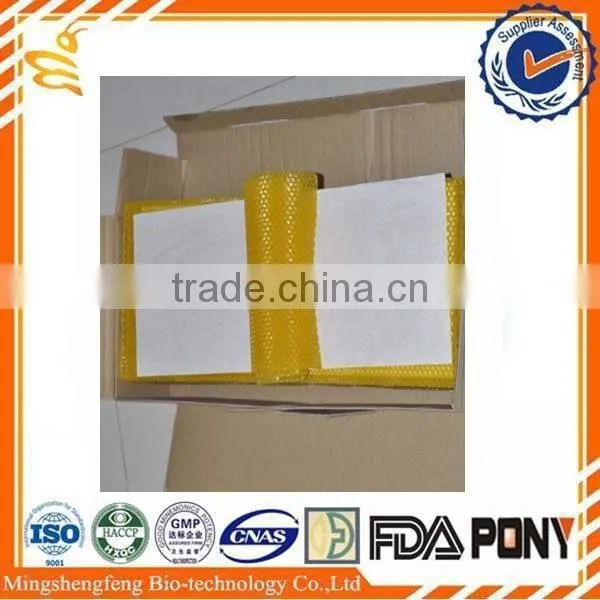 China Factory Large Supply Natural Organic Beeswax Foundation Sheet photo-3