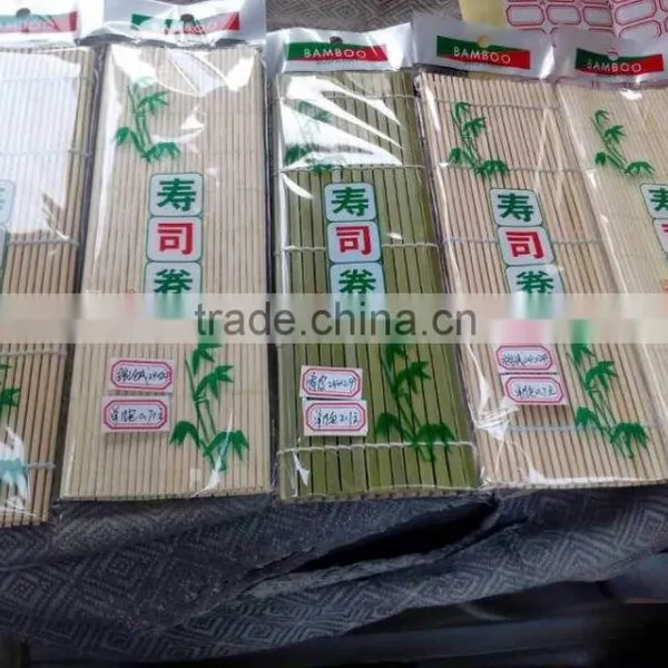 WY-CC036 2016 Natural Bamboo Sushi Mat photo-4