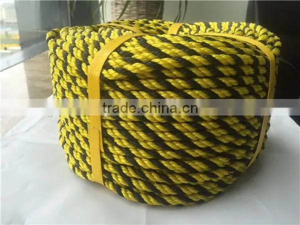 High Quality PP Monofilament 3 Strand Twisted Rope/Tiger Rope photo-5