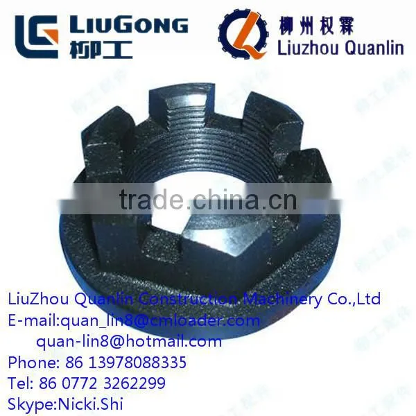 Liugong Spare Parts Castle Nut 03B0050 Standard Parts for Liugong Wheel Loader Parts