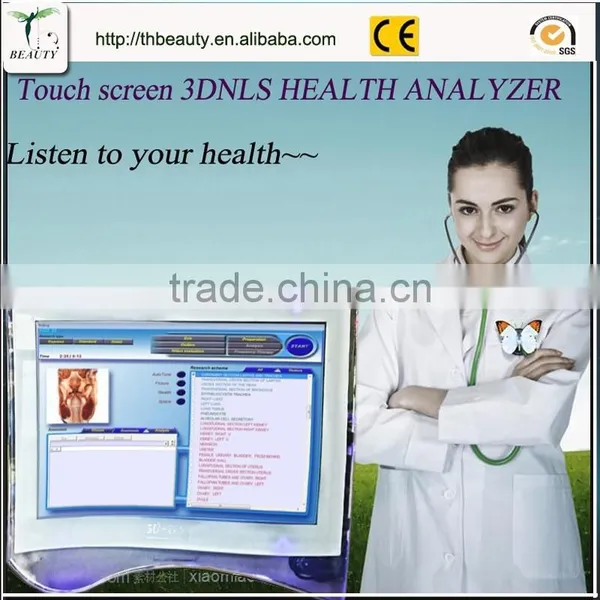Touch Screen Tablet Meridian Body Health Detector Original 3D NLS Factory Price photo-6