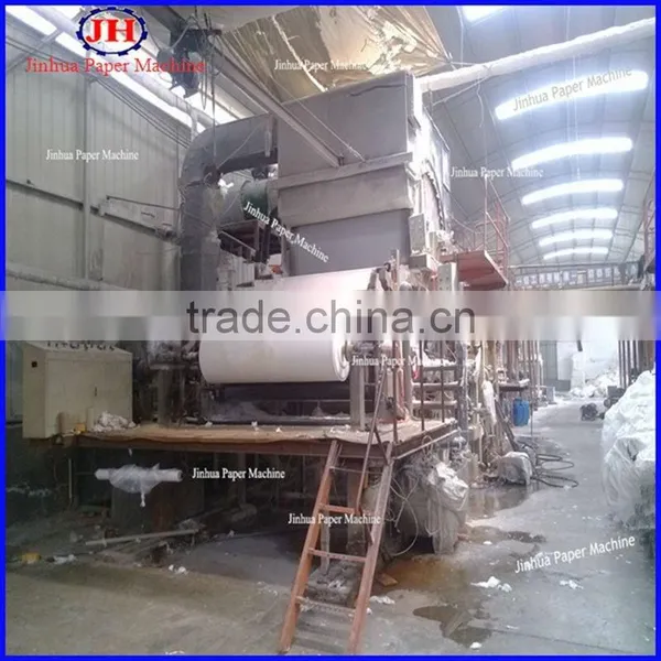 1575mm Facial Tissue Paper Machine Using Recycling Waste Paper, Waste Paper Recycling Machine photo-2